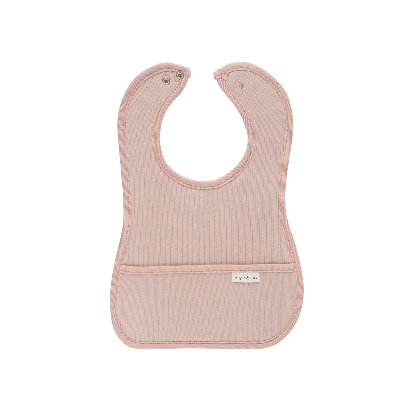 Ely's & Co Ribbed Cotton Toddler Bibs