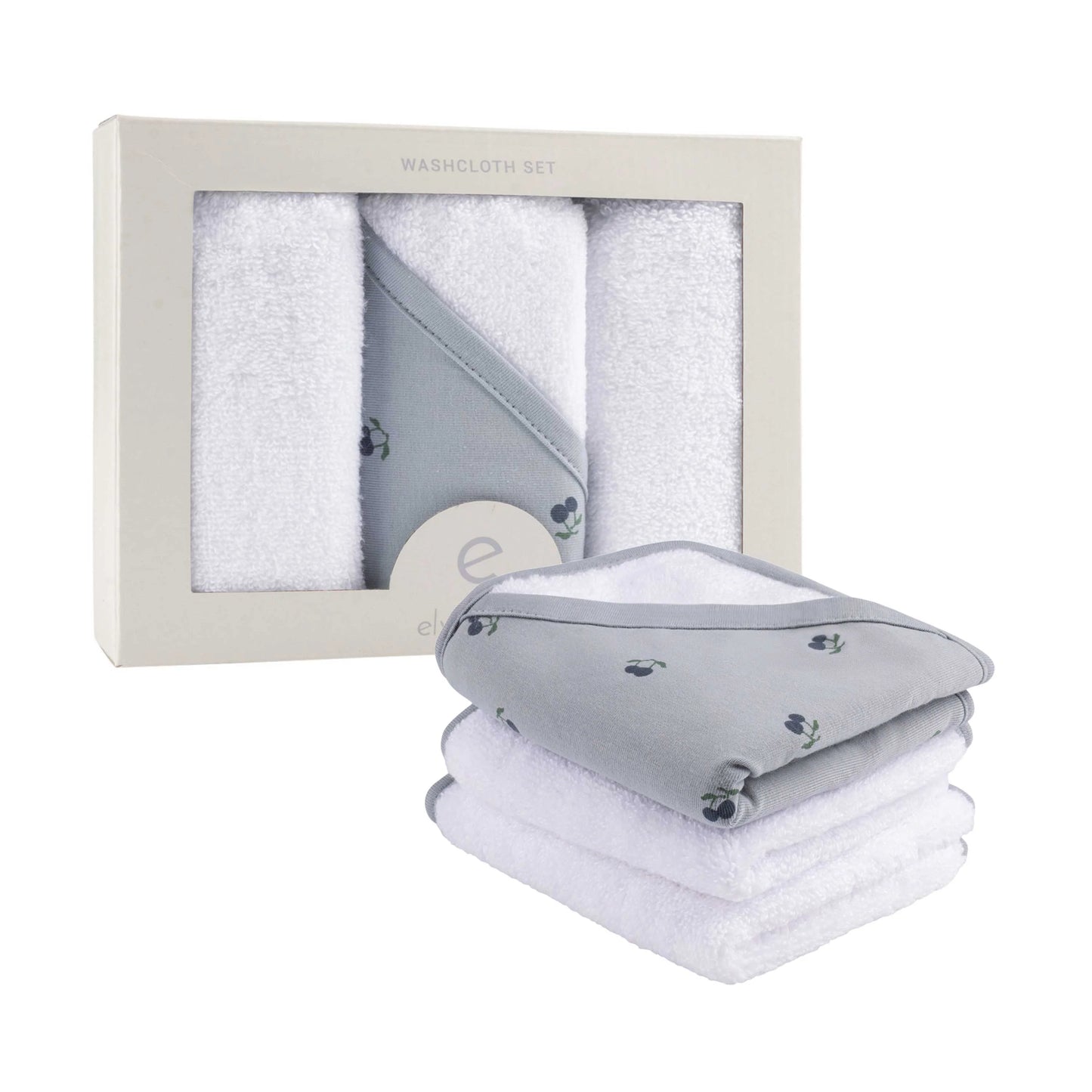 Ely's & Co 3 Pack Washcloth Set