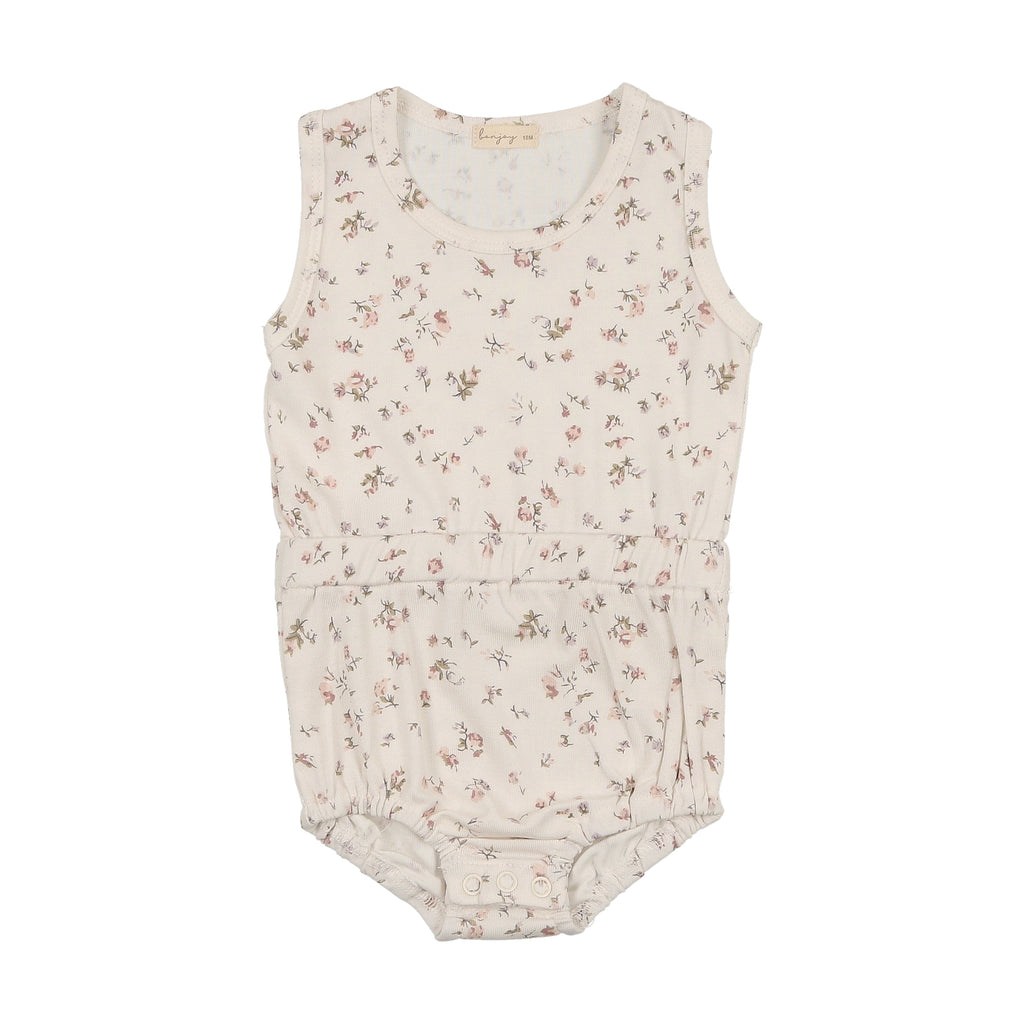 Bonjoy Baby - Scattered Floral Print Romper