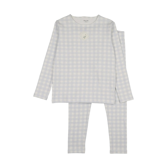 Bee & Dee Goose Plaid Two-Piece Pajama