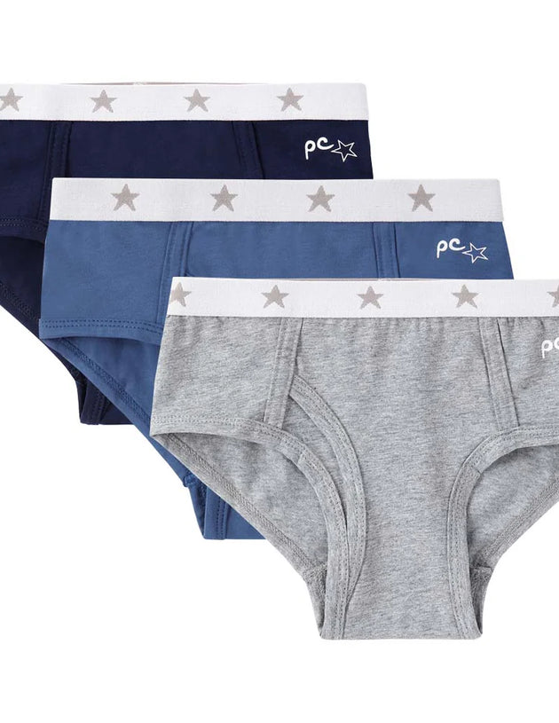 Petit Clair - Colored Brief With Star Elastic