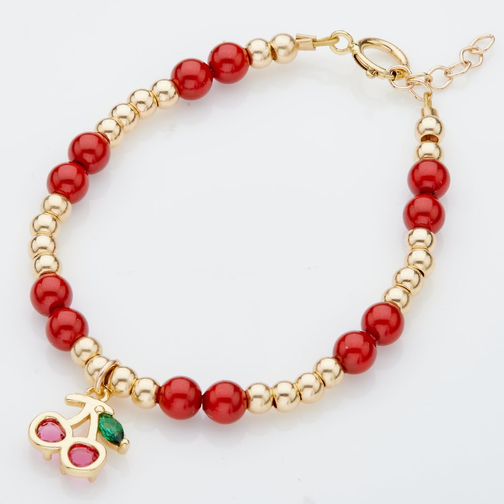 Crystal Dream Red cherry bracelet