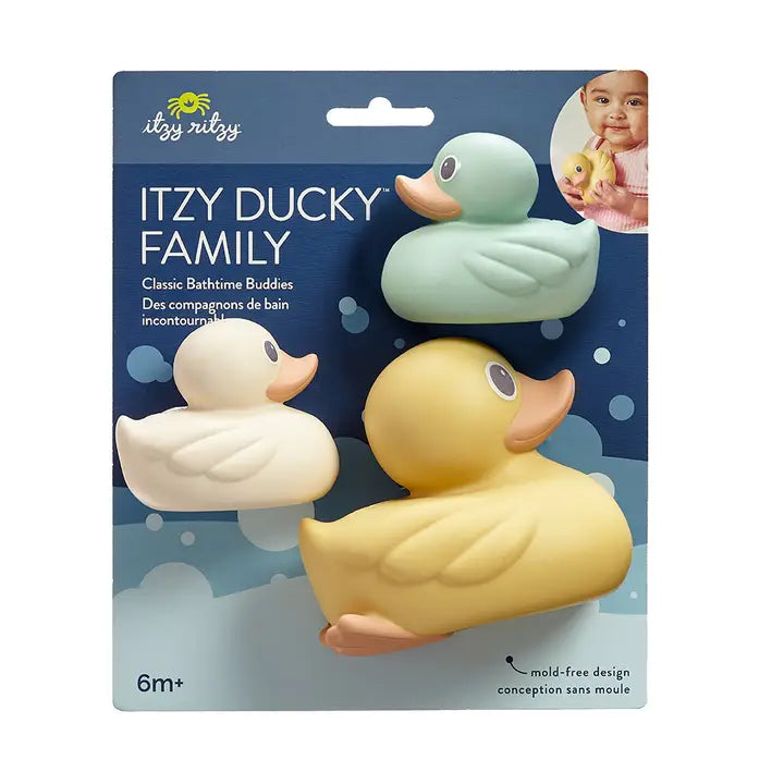 Itzy Ritzy Itzy Ducky Family Bath Toys