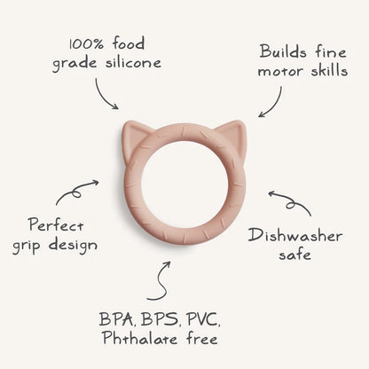 Mushie Cat Teether