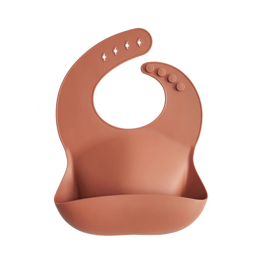 Mushie Silicone Baby Bib