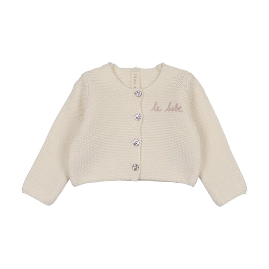 Lil Legs LE BEBE KNIT CARDIGAN