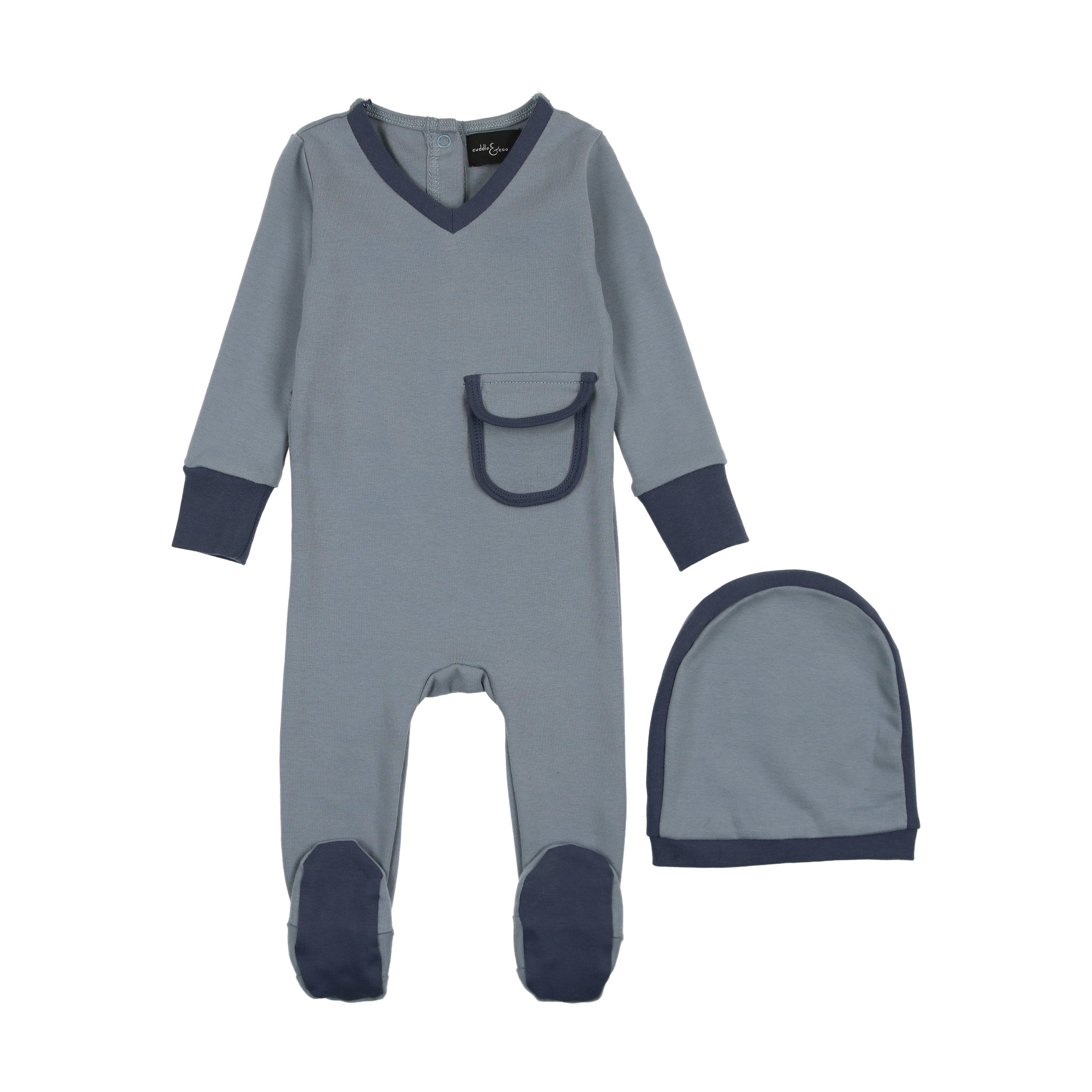 Cuddle & Coo - Mini Pocket Stretchie + Hat