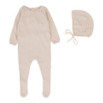 dotty-knit-footie-set