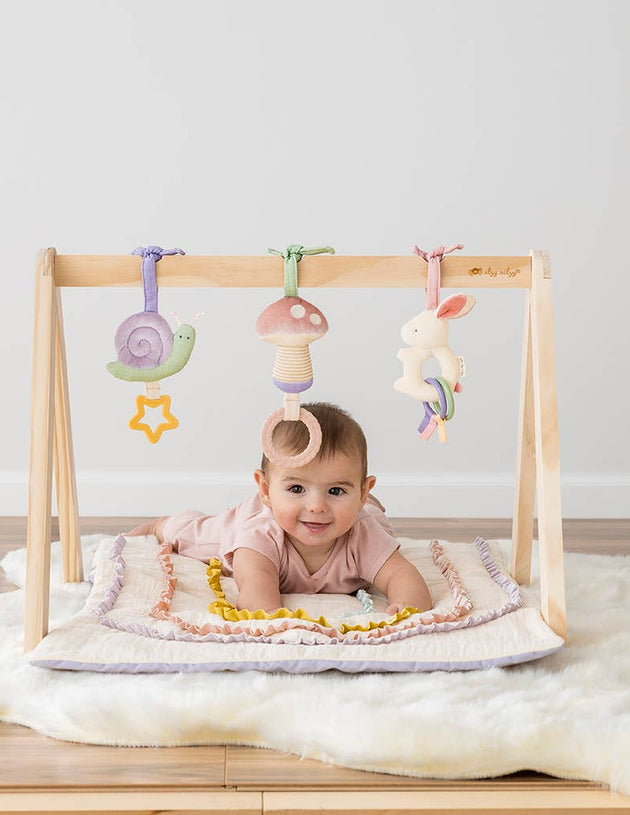 Itzy Ritzy - Bitzy Bespoke Activity Gym™ Wooden Gym with Toys