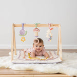 Itzy Ritzy - Bitzy Bespoke Activity Gym™ Wooden Gym with Toys