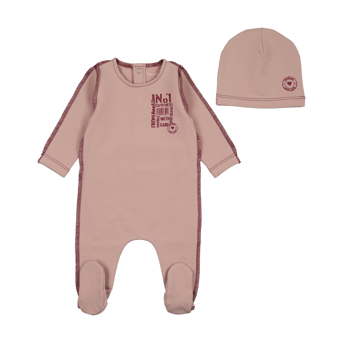 Little Imprint Footie/Beanie