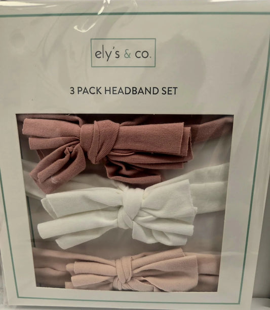 Ely's & Co 3 Pack Headband Set