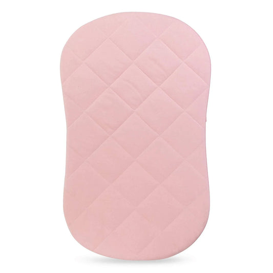 Ely's & Co. - Waterproof Quilted Hourglass Bassinet Sheet With Envolope And Heat Protection