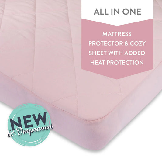 Ely's & Co. - Waterproof Quilted Playard Pack N Play Sheet With Heat Protection