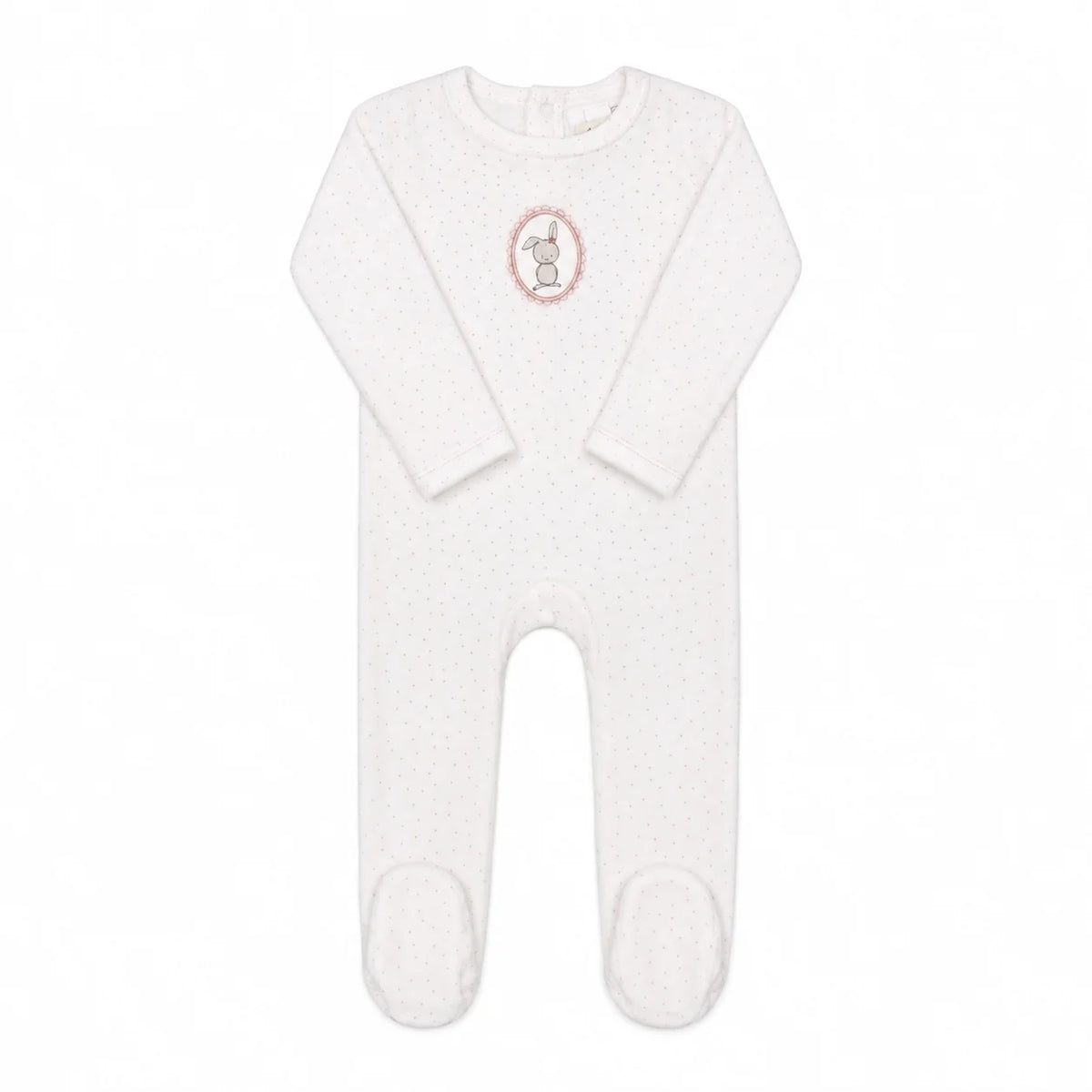 Elys Bunny Pin Dot Collection Footie