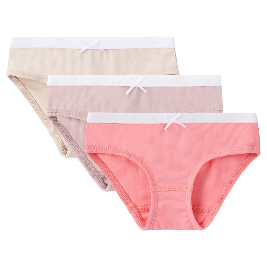 Petit Clair Girls' Underwear 3 Pack