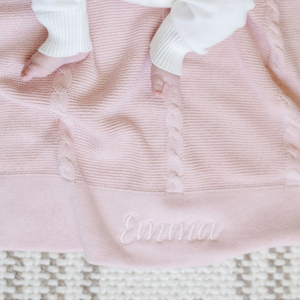 Saranoni - Heirloom Cotton Knit Receiving Blankets