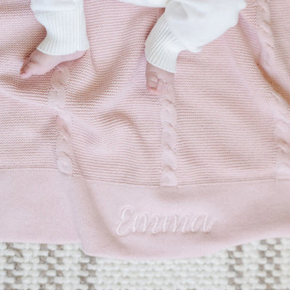 Saranoni - Heirloom Cotton Knit Receiving Blankets