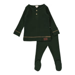 Lil Legs - Henley Ribbed Set