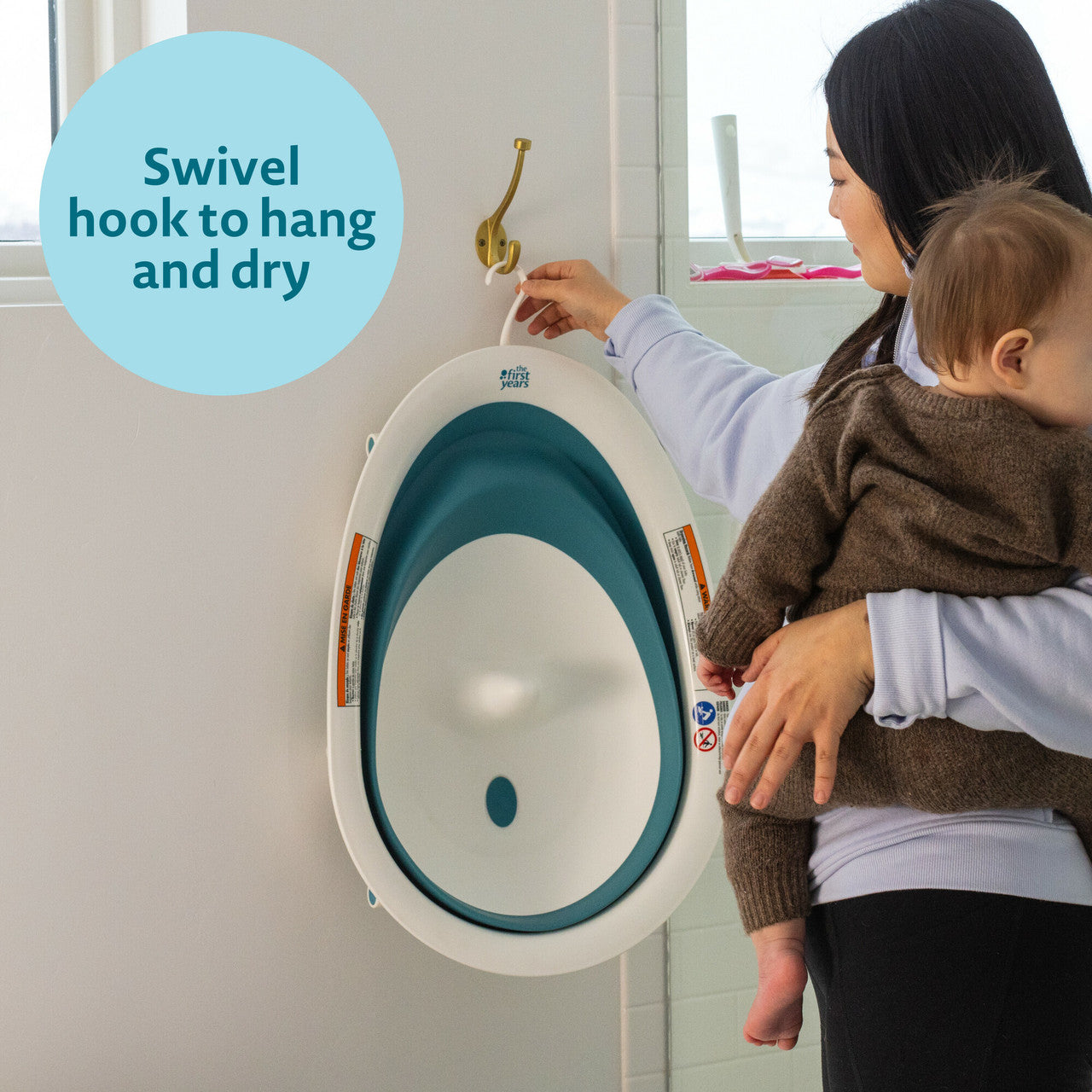 The First Years - Sure Comfort® Collapsible Baby Bathtub