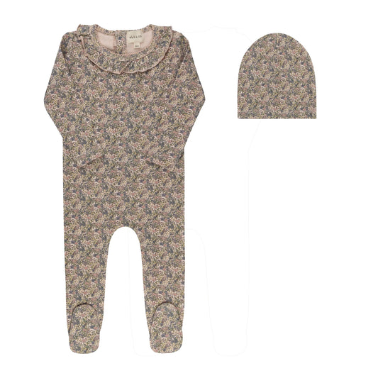 Elys Liberty / Berry Collection Footie & Hat