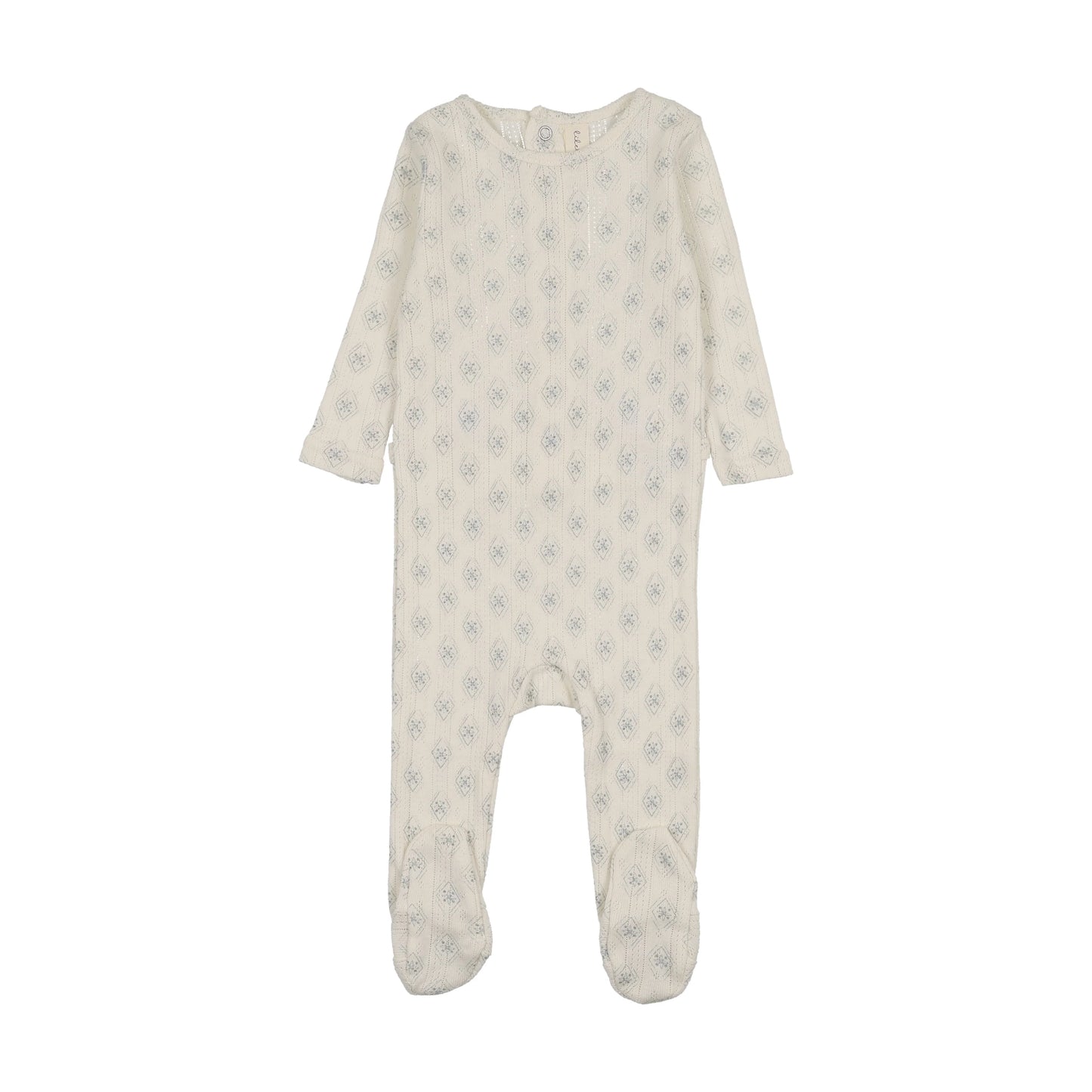 Lil Legs Geo Floral Printed Footie