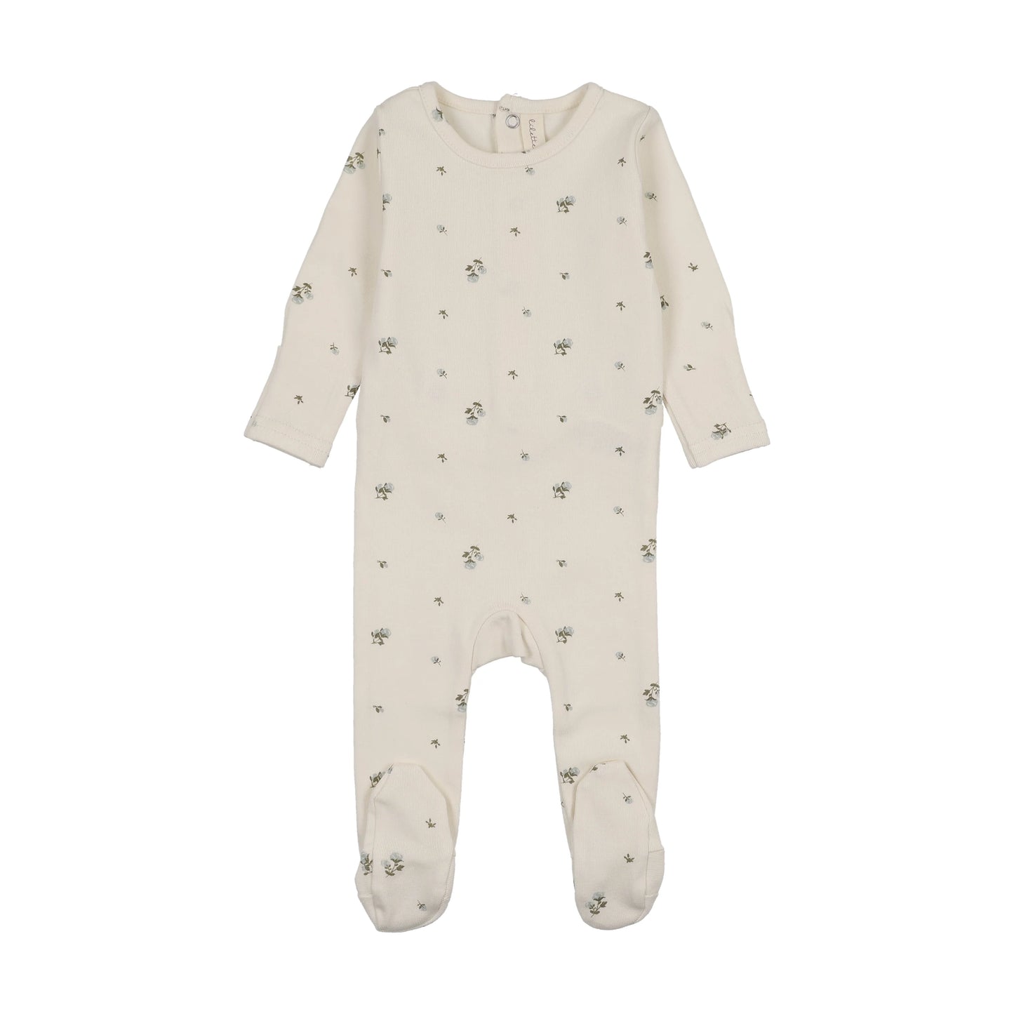 Lil Legs Rosebud Footie
