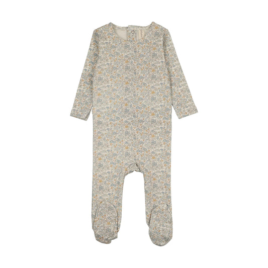 Lil Legs Liberty Floral Footie