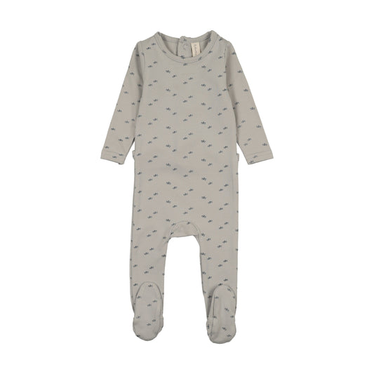 Lil Legs Paper Boat Footie