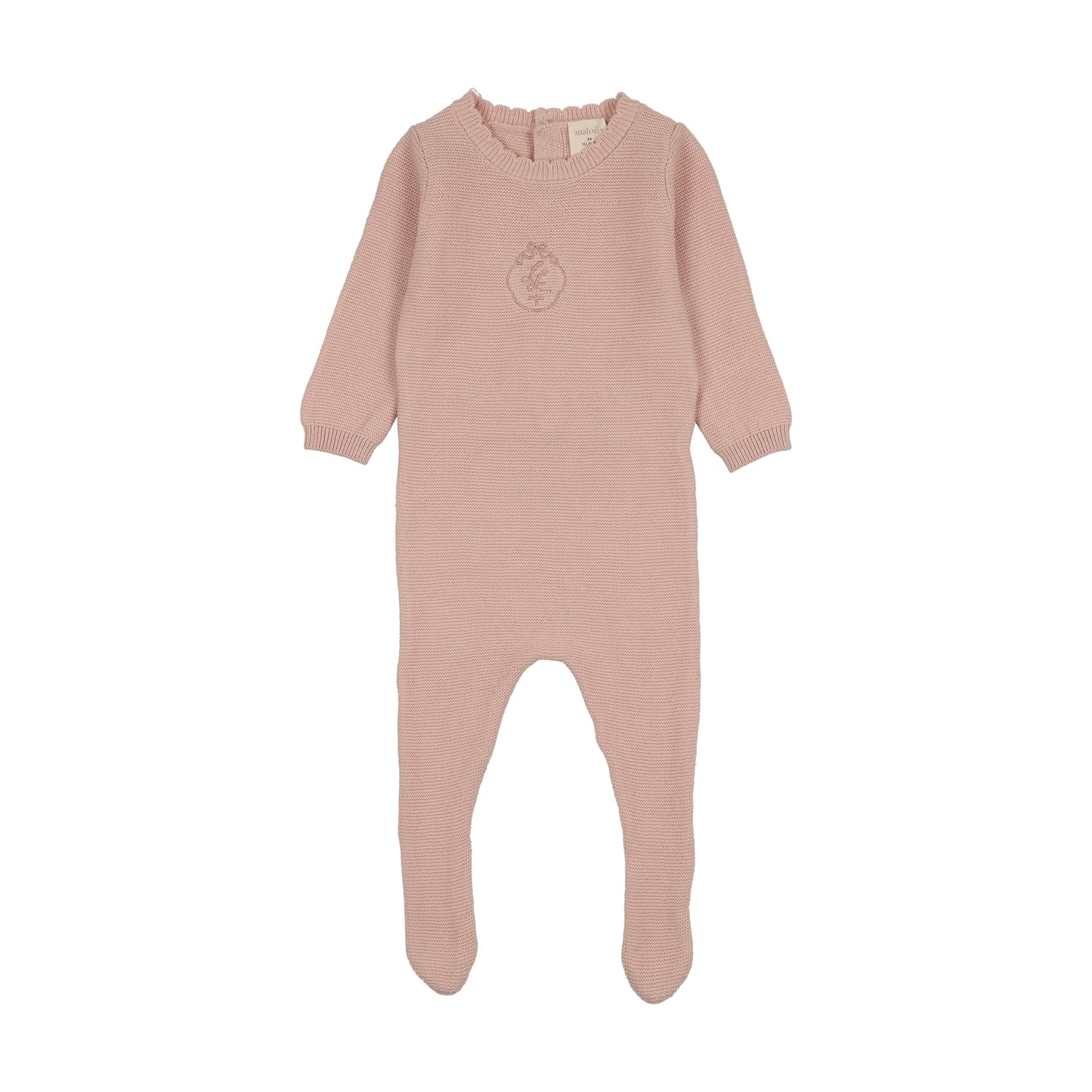Lil Legs Crest Knit Footie Set