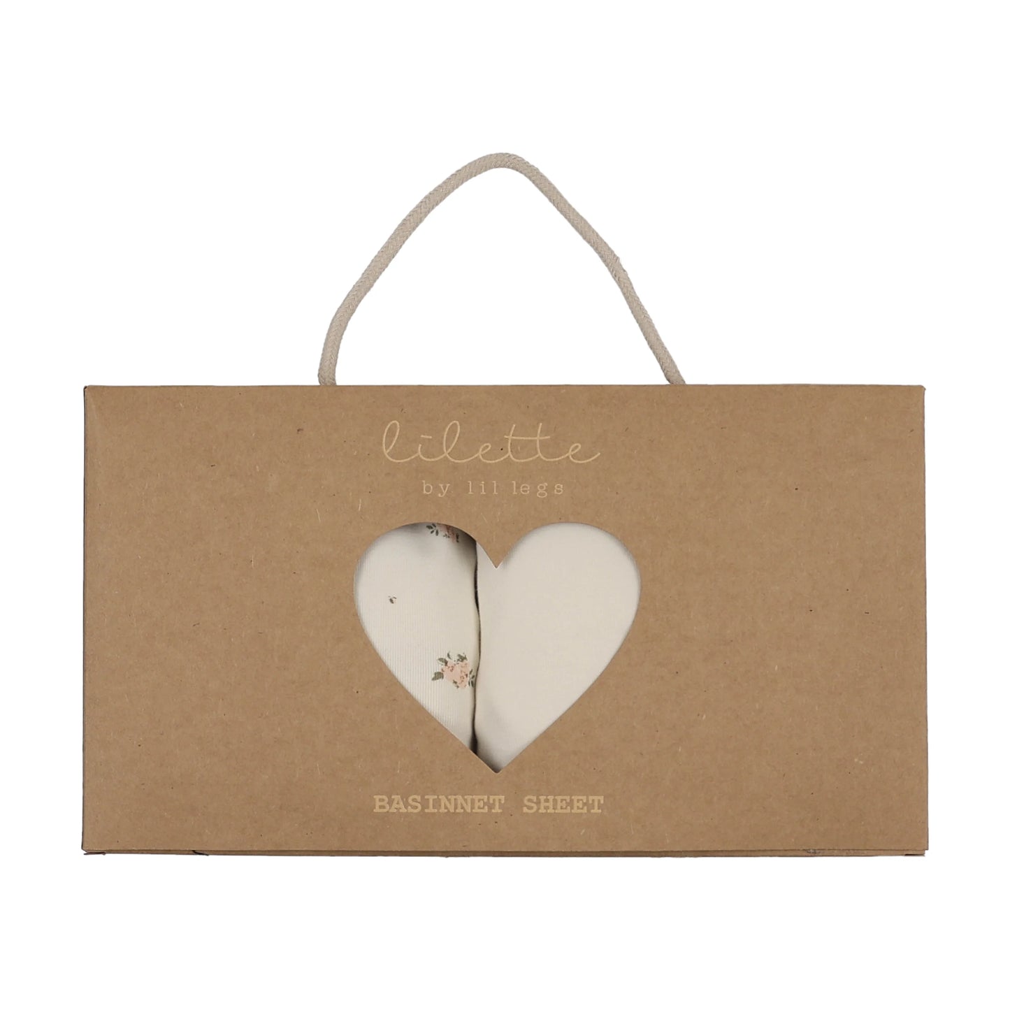 Lil Legs Rosebud Bassinet Sheet
