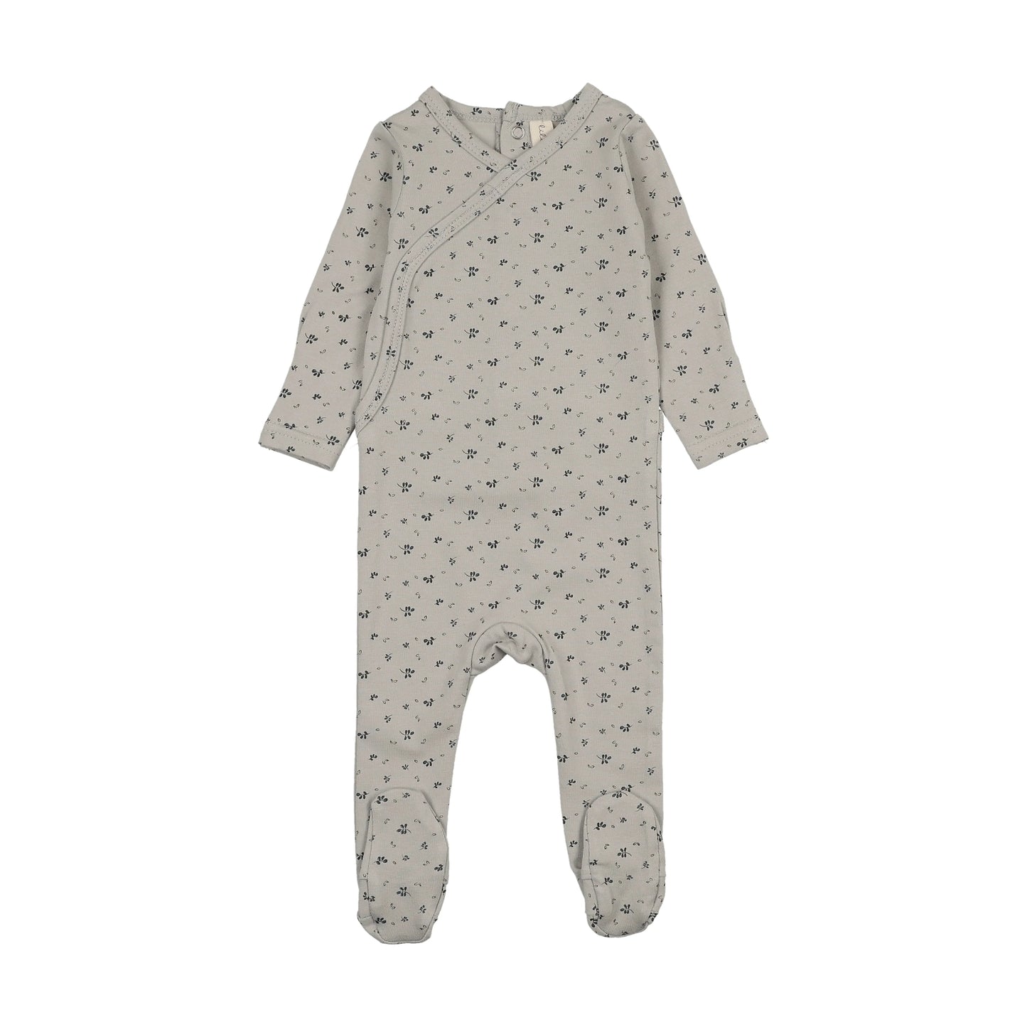 Lil Legs Printed Wrapover Footie