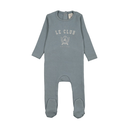 Lil Legs VARSITY CREST FOOTIE