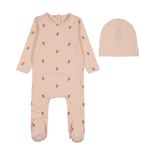 Lil Legs Tulip Footie