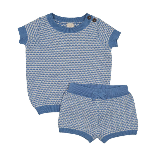 Lil Legs Multi Knit Crewneck Set