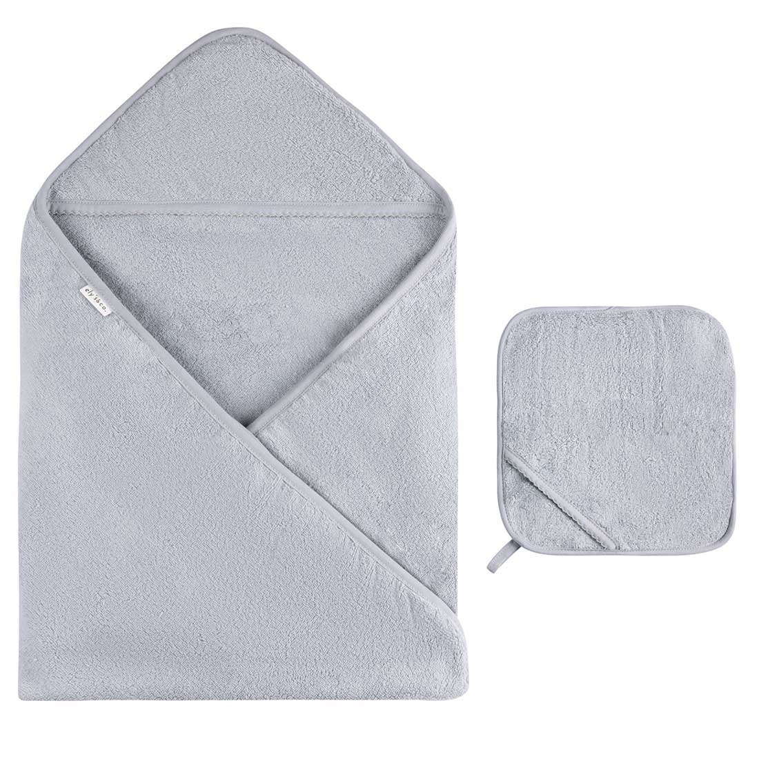 Ely's & Co Hooded Towel & Washcloth