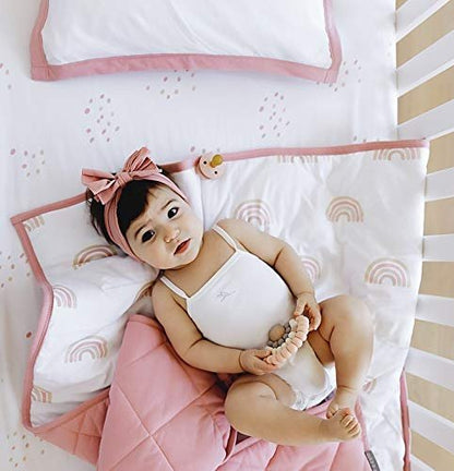 Ely's & Co Three Piece Baby Crib Set (No Skirt)