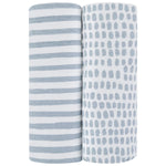 Ely's & Co. - Waterproof Pack N Play Sheet Set 2 Pack