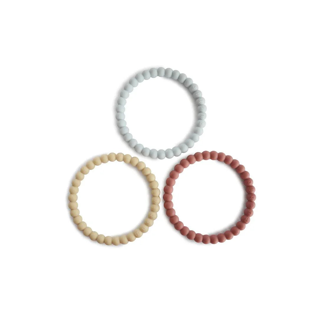 Mushie Pearl Teething Bracelet