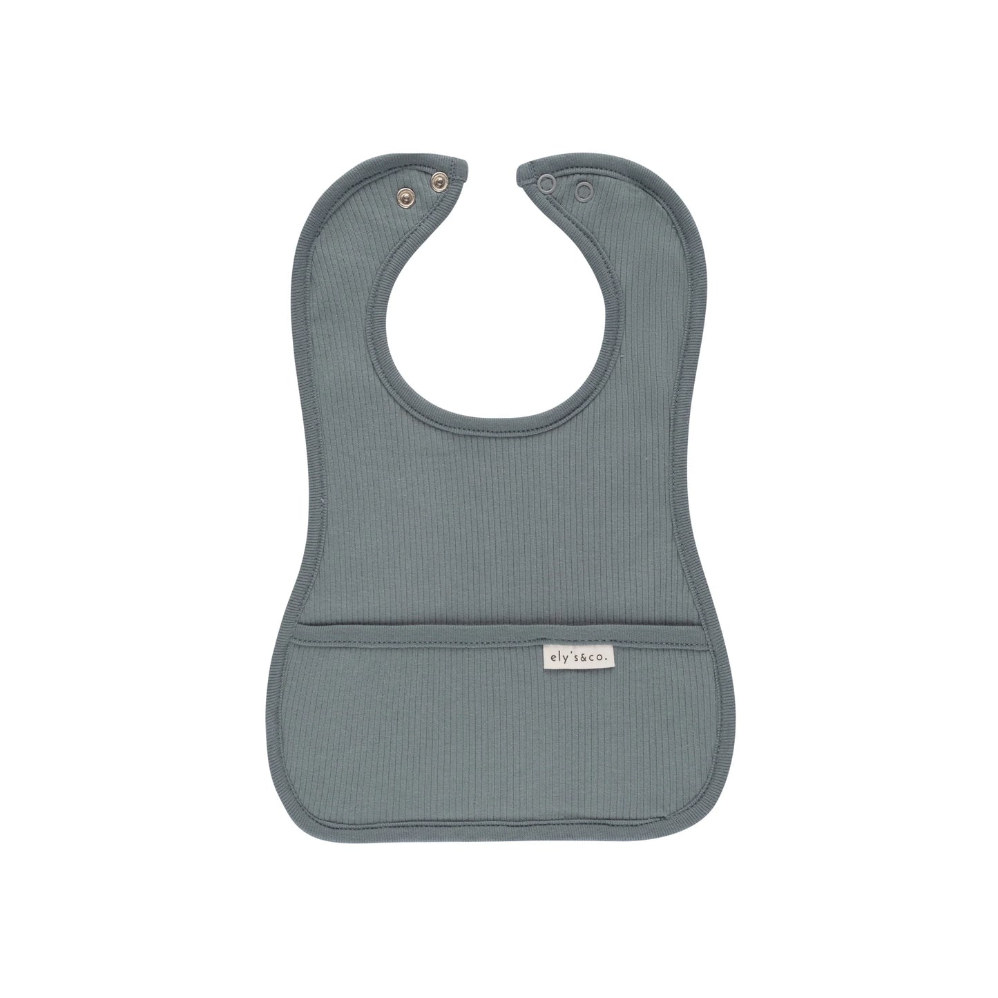 Ely's & Co Ribbed Cotton Toddler Bibs