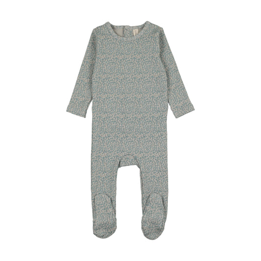 Lil Legs Spotted Print Footie