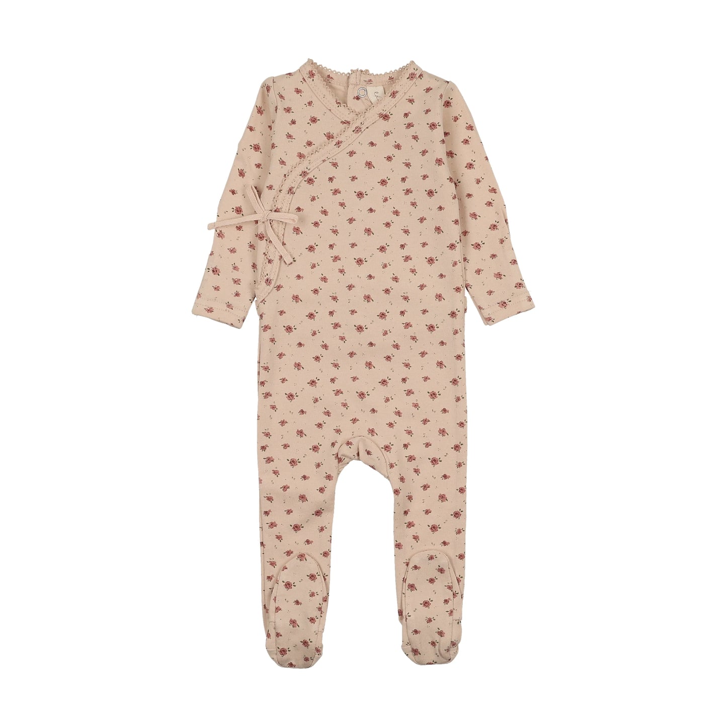 Lil Legs Printed Wrapover Footie