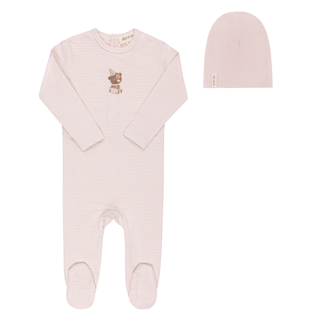 Ely's & Co. - Bear Collection Footie + Beanie