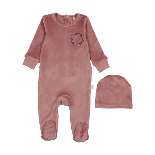 Pouf Logo Velour Footie