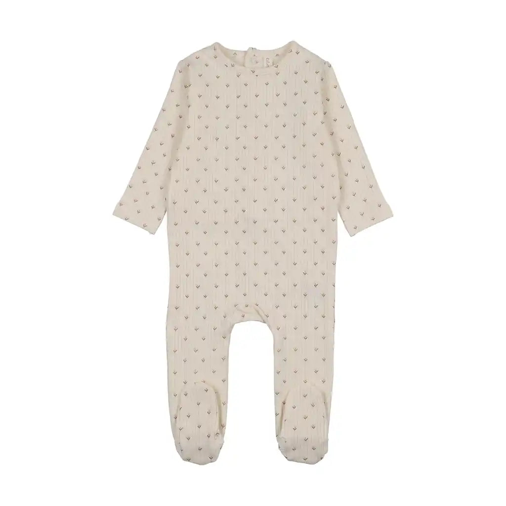 Lil Legs STRIPE PRINT FOOTIE