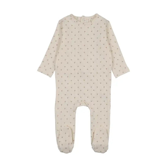 Lil Legs STRIPE PRINT FOOTIE