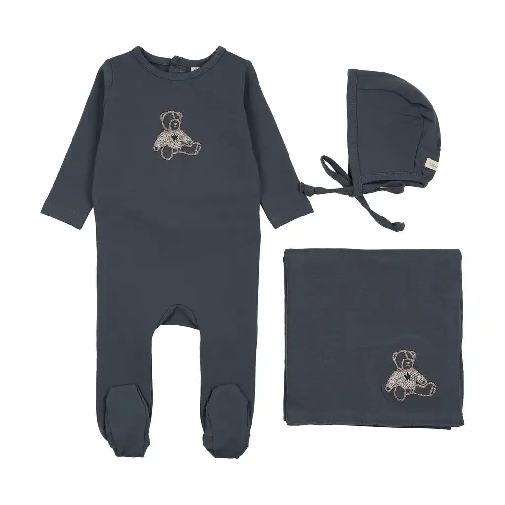 Lil Legs SWEET BEAR LAYETTE SET