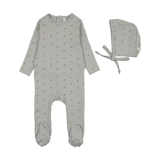 Lil Legs BITSY FLORAL FOOTIE SET