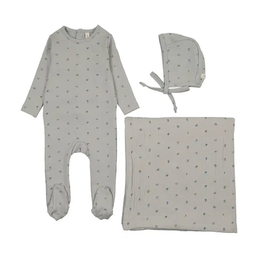 Lil Legs BITSY FLORAL LAYETTE SET