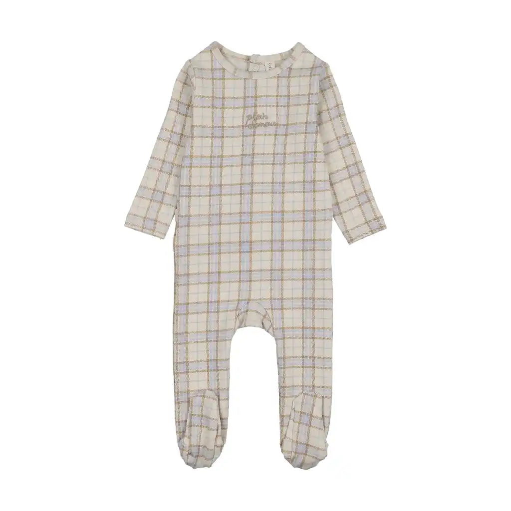 Lil Legs TARTAN PRINT FOOTIE